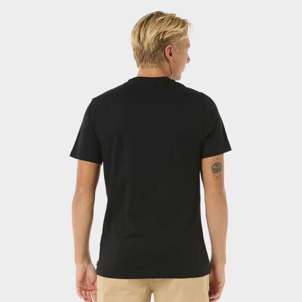 Remera Rip Curl MC Rip Curl Wettie Icon Negro