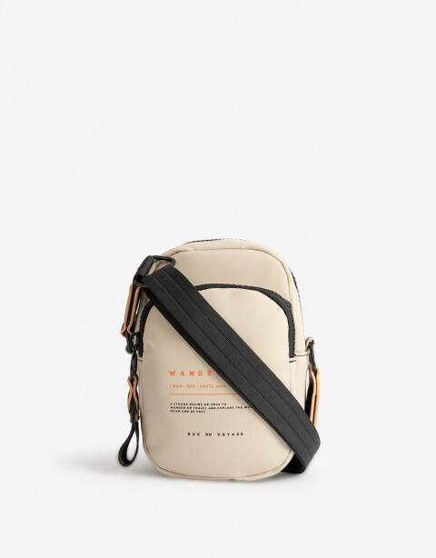 Complemento Marroquinería Pouch Rue Du Voyage Crudo - Blanco Crudo