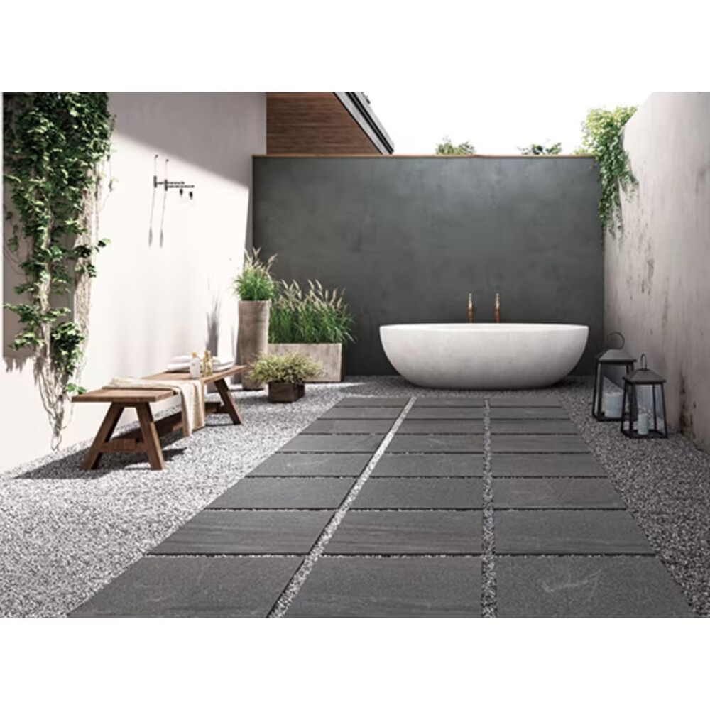 Porcelanato Track GR Hard 60x60 cm satinado antideslizante y rectificado Porcelanato Track Gr Hard 60x60 Cm Satinado Antideslizante Y Rectificado