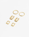 Bijouterie Set Metal Bijou Set Metal Delicado - Dorado