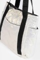 Totebag metalizada BLANCO