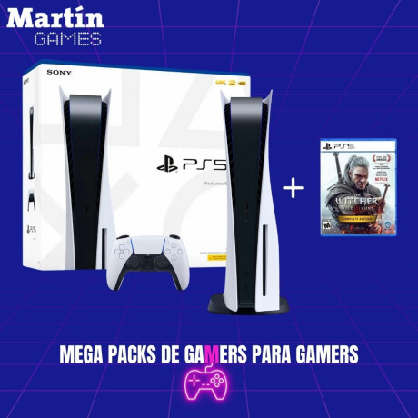 PS5 PLAYSTATION 5 SLIM 0KM CON LECTORA + THE WITCHER 3 PS5 PLAYSTATION 5 SLIM 0KM CON LECTORA + THE WITCHER 3