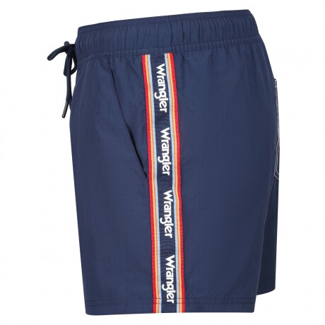 Short Wrangler de Hombre - Swim Short CROWN - L530004WRANAVY ELD