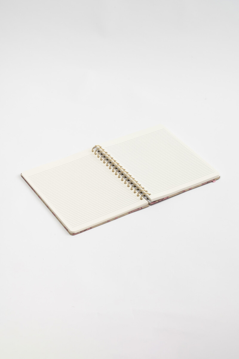 Cuaderno espiral leopardos Rosa