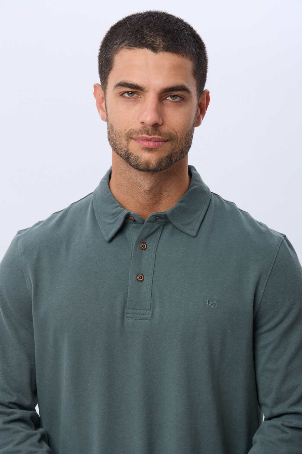 REMERA POLO JERSEY Verde