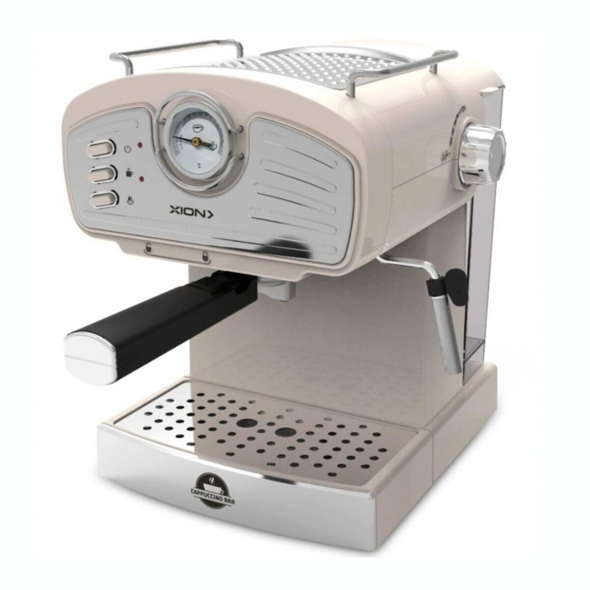Cafetera Espresso Vintage Con Bomba XION XI-CM70.CU 850W 