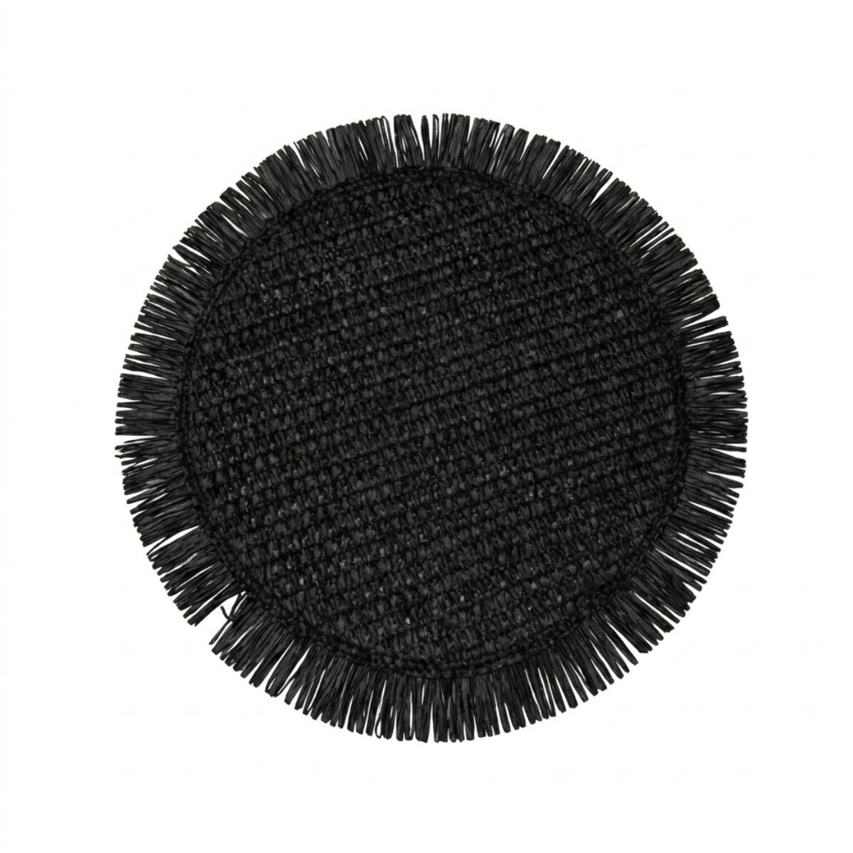 INDIVIDUAL RED NEGRO C/FLECOS 37CM 