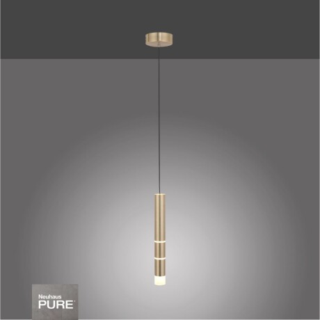 Colgante led rotativo tubular dorado 7 posiciones de luz 3000K 10W Colgante led rotativo tubular dorado 7 posiciones de luz 3000K 10W