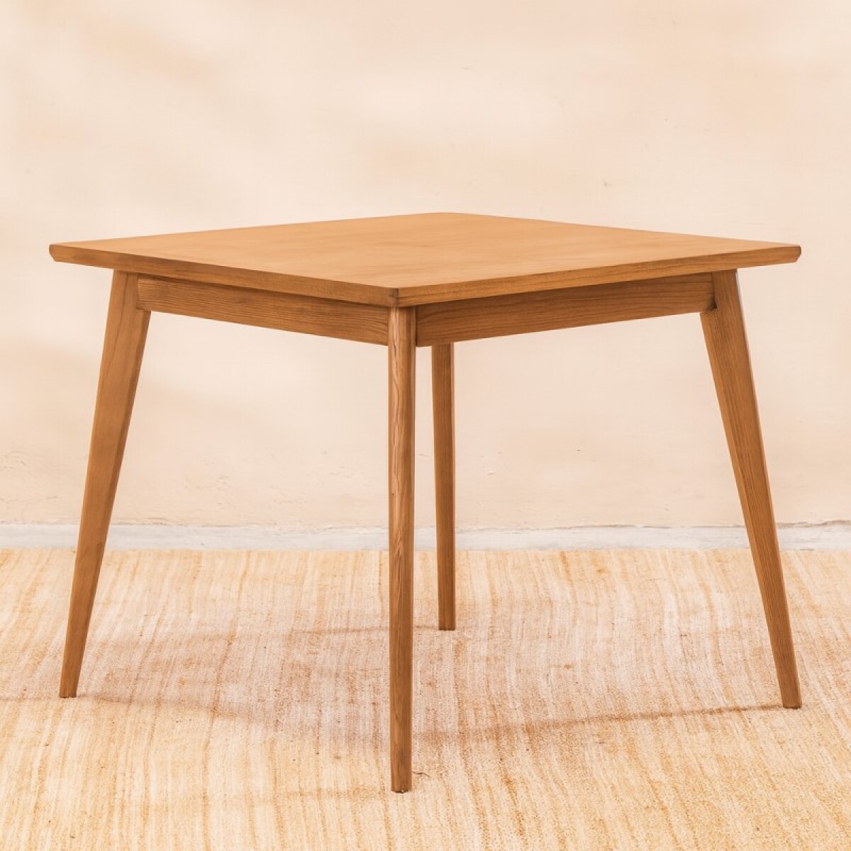 Mesa De Comedor Carla Teca 80 Cm 