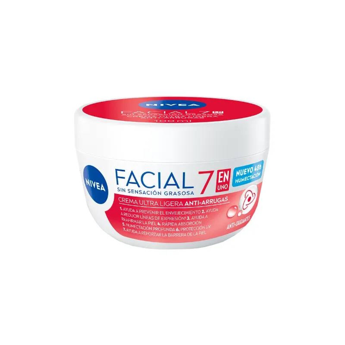 NIVEA FACIAL CRE CUIDADO ANTI AGE 100 gr 
