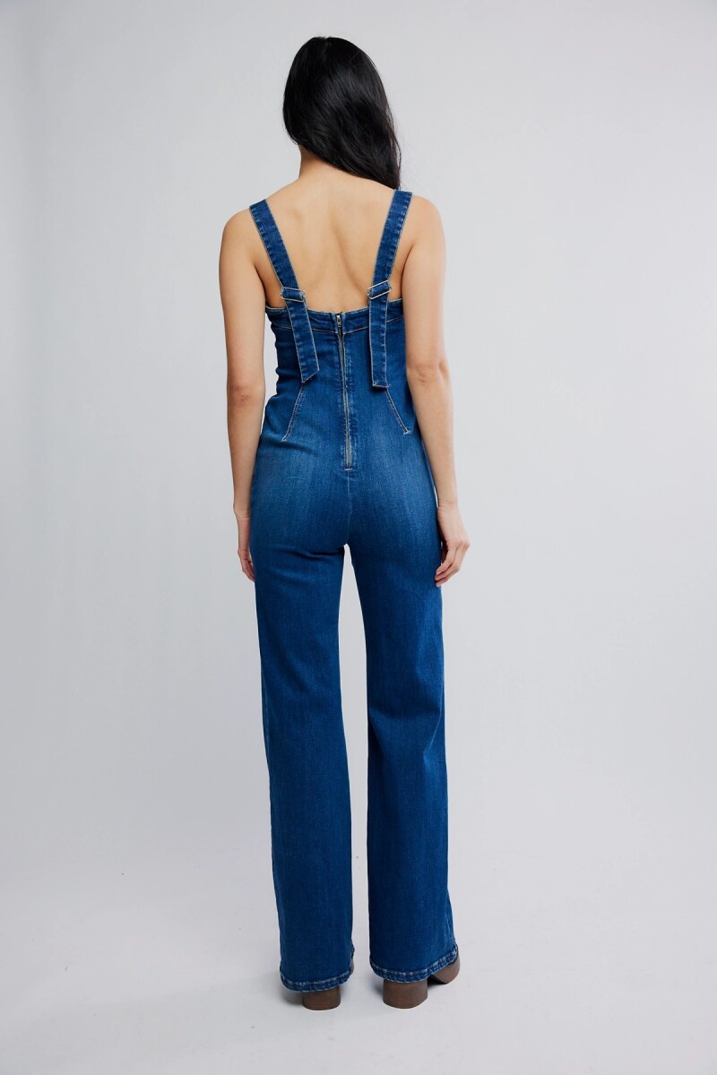 MAMELUCO BOOTCUT SUNS OUT Azul