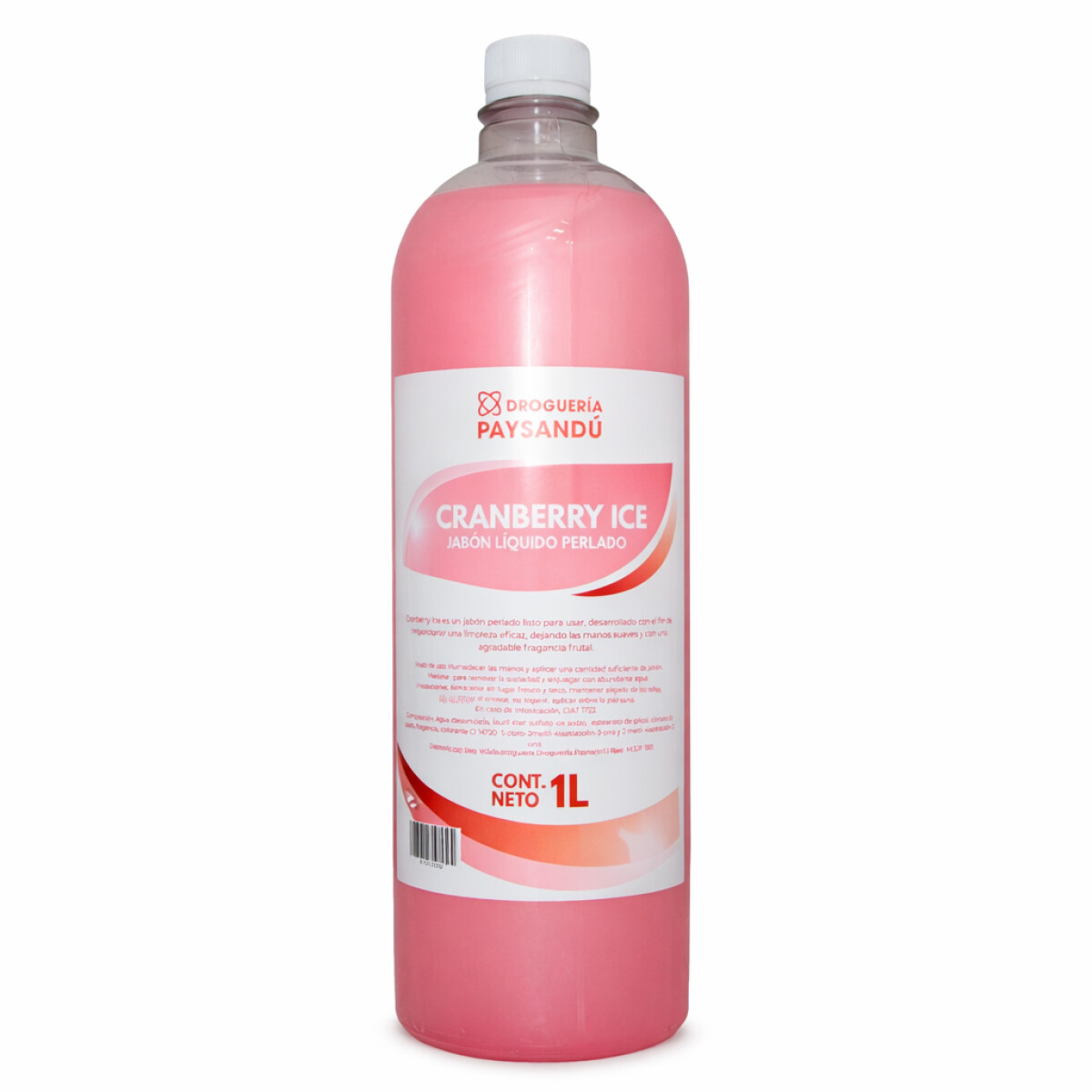 Jabón Perlado para manos 1L Cranberry Ice 