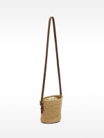 Bolso Bombonera De Yute natural