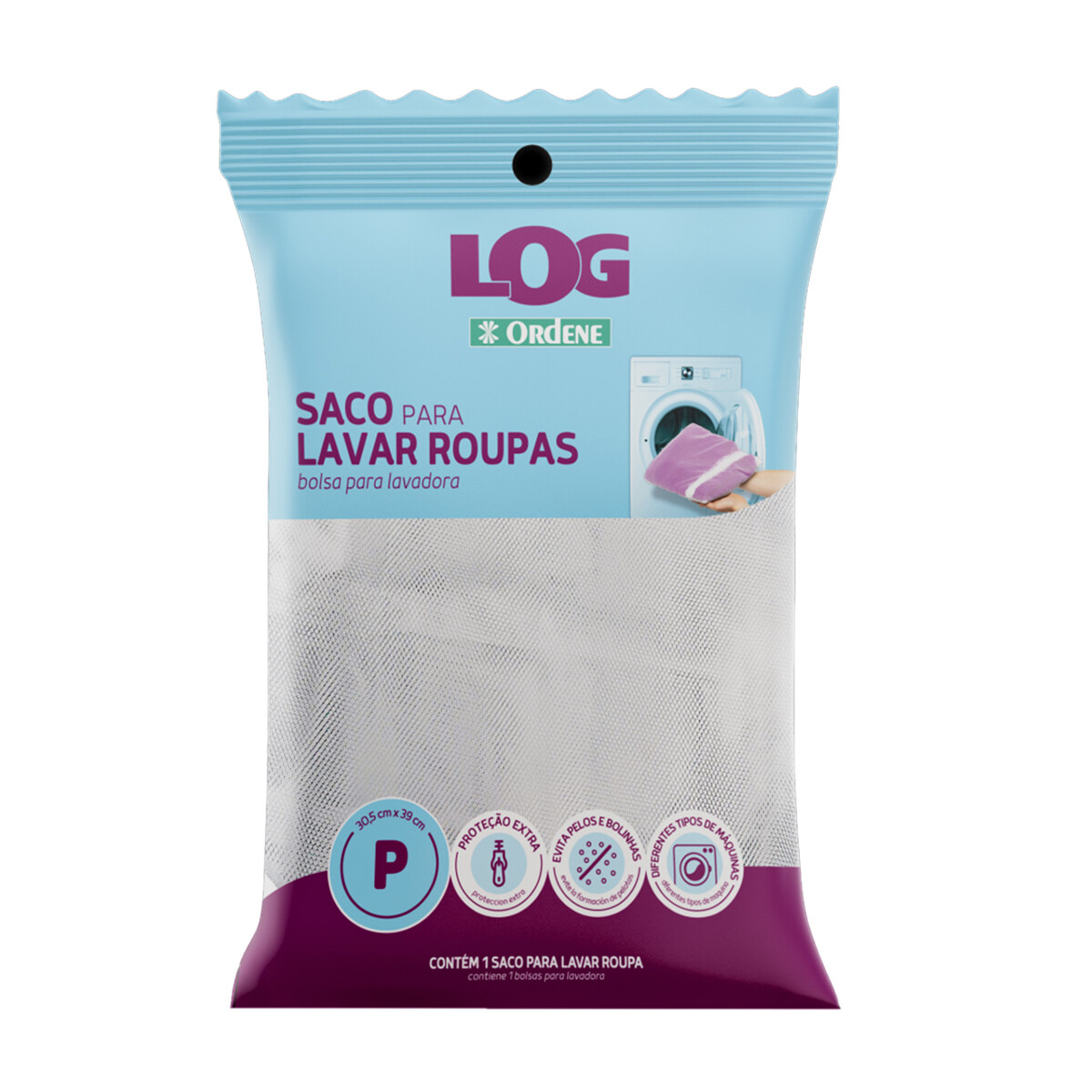 Bolsa para lavadora P - BLANCO 