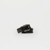 Cinturon Braided En Cuero Vegetal Negro