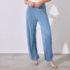 Pantalon Plisado AZUL