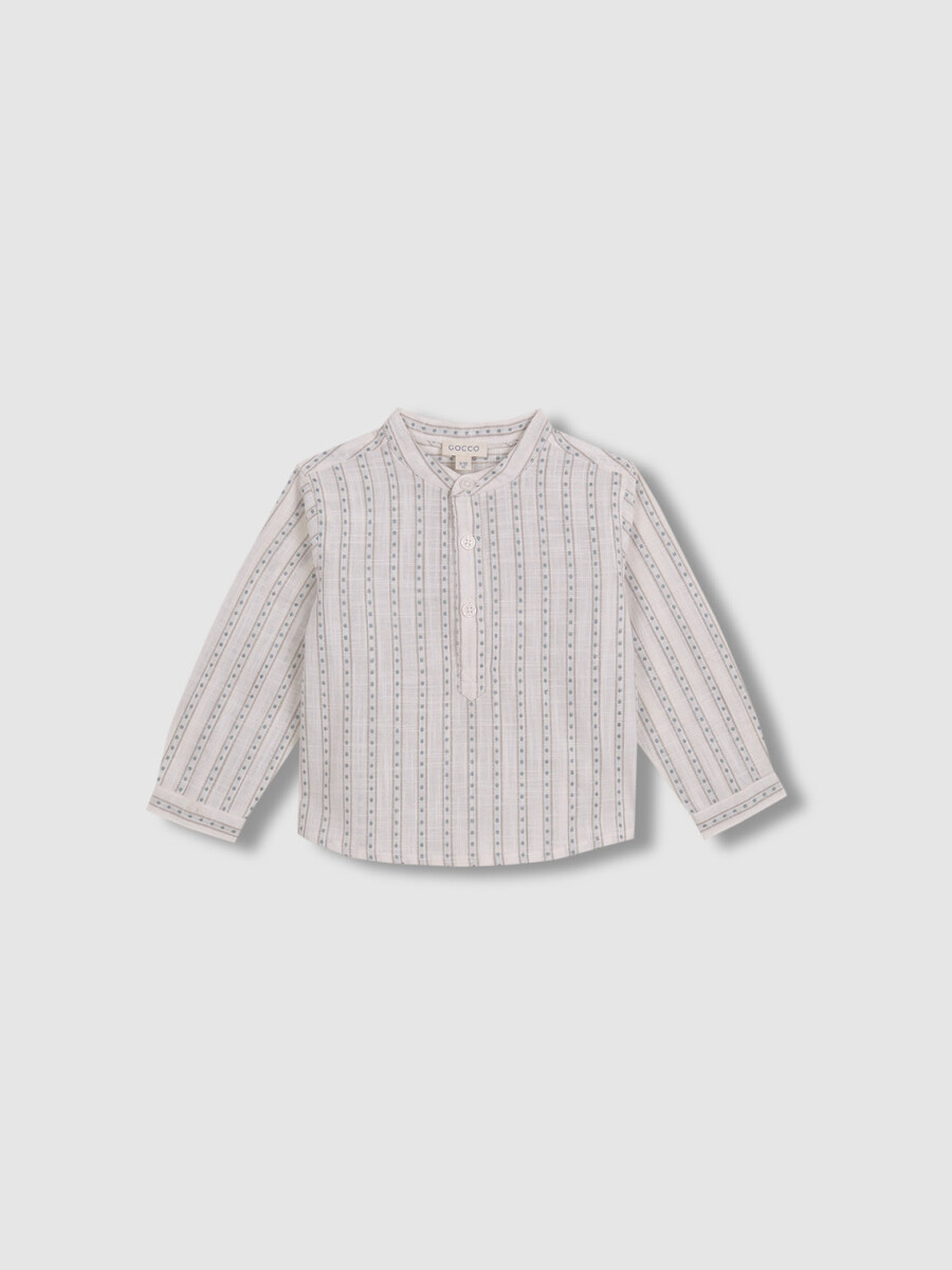 Camisa De Dobby Blanco