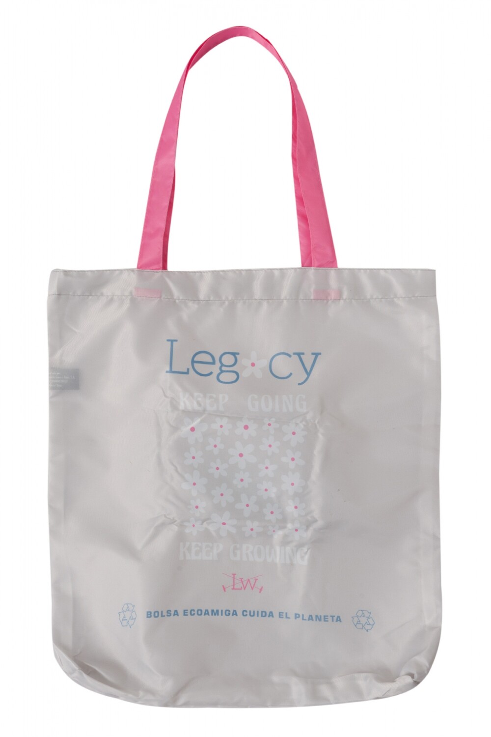 BOLSA PLEGABLE ESTAMPADA Beige