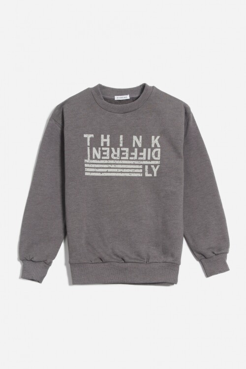 Buzo Think Differently GRIS