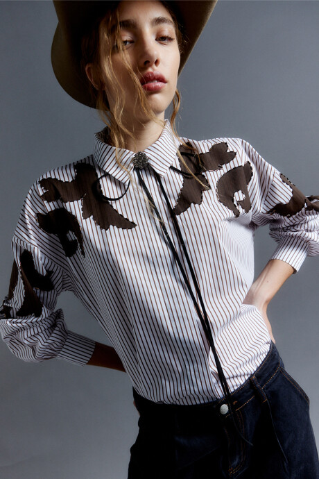 Camisa Arrecife Marron