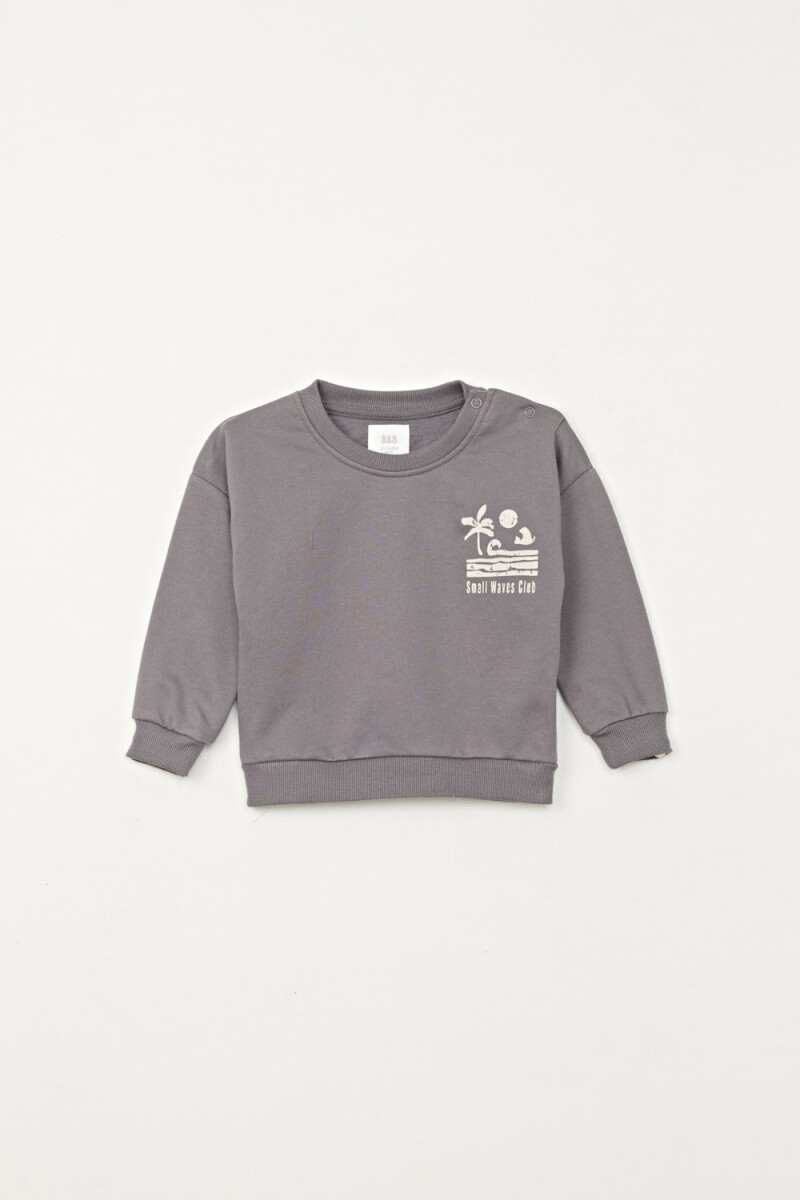 Buzo deportivo Gris Oscuro