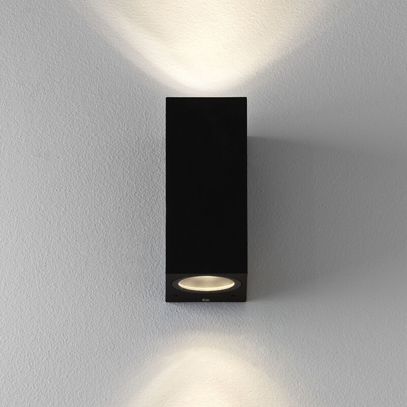 ADLAP21 Luminaria de Pared Bidireccional Minimal - Negro