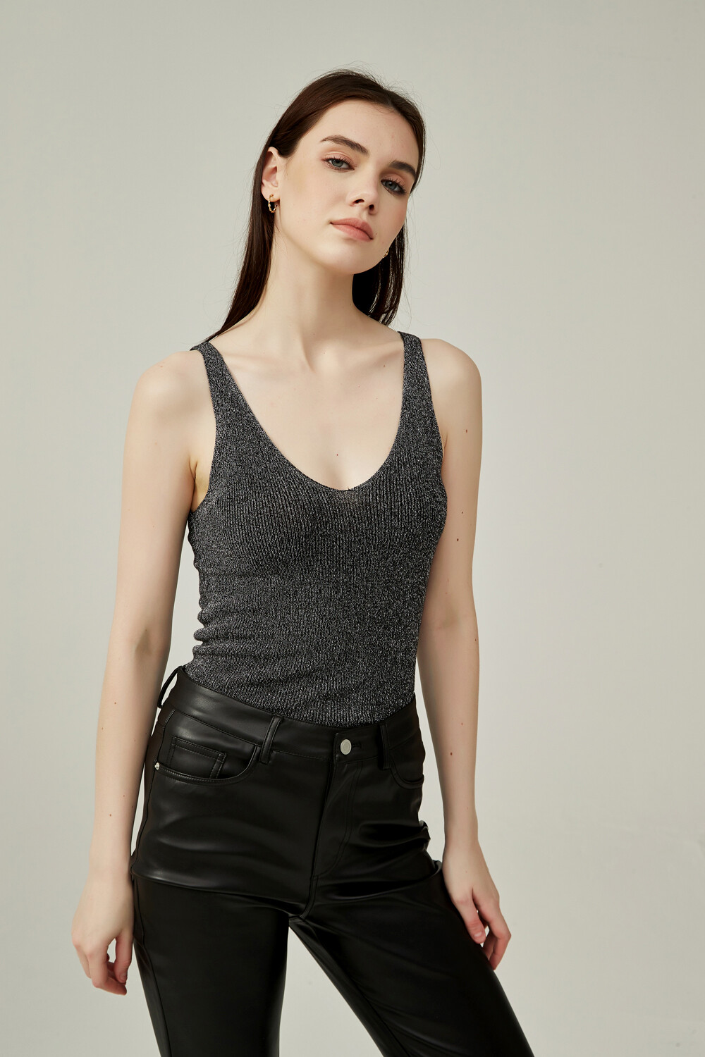Musculosa Posadas Negro