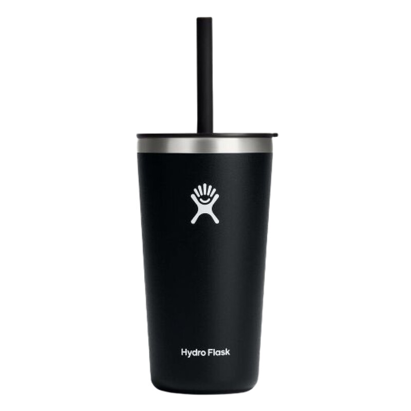 Vaso Hydro Flask 20 OZ All Around Tumbler Straw Lid - Negro Vaso Hydro Flask 20 OZ All Around Tumbler Straw Lid - Negro