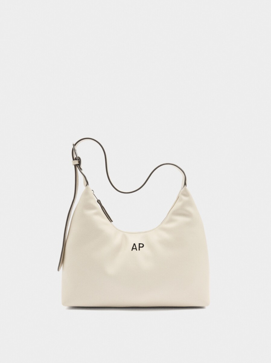 Bolso De Hombro Hobo - crudo 
