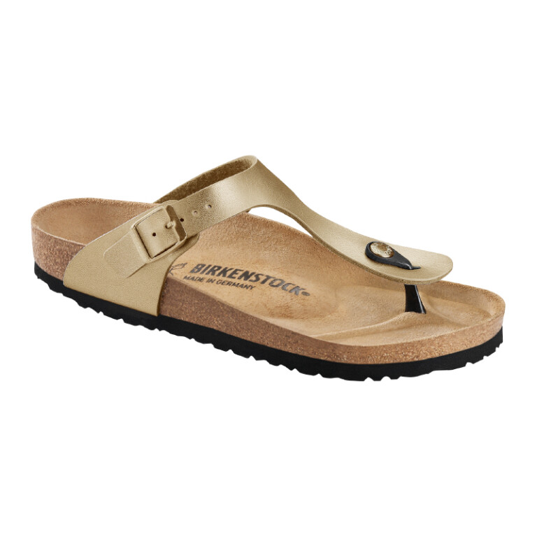 Sandalia Gizeh Birko-Flor - Regular Dorado