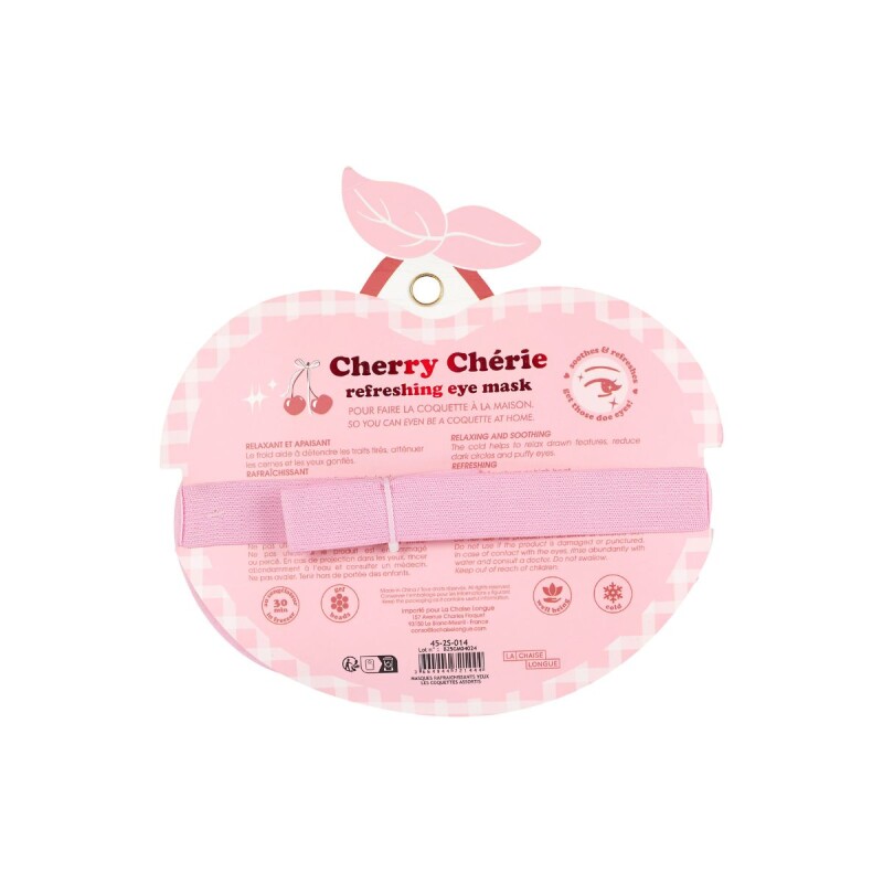 Antifaz relajante y refrescante para dormir Rosa