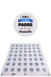 Stickers día del padre plancha DISEÑO 2