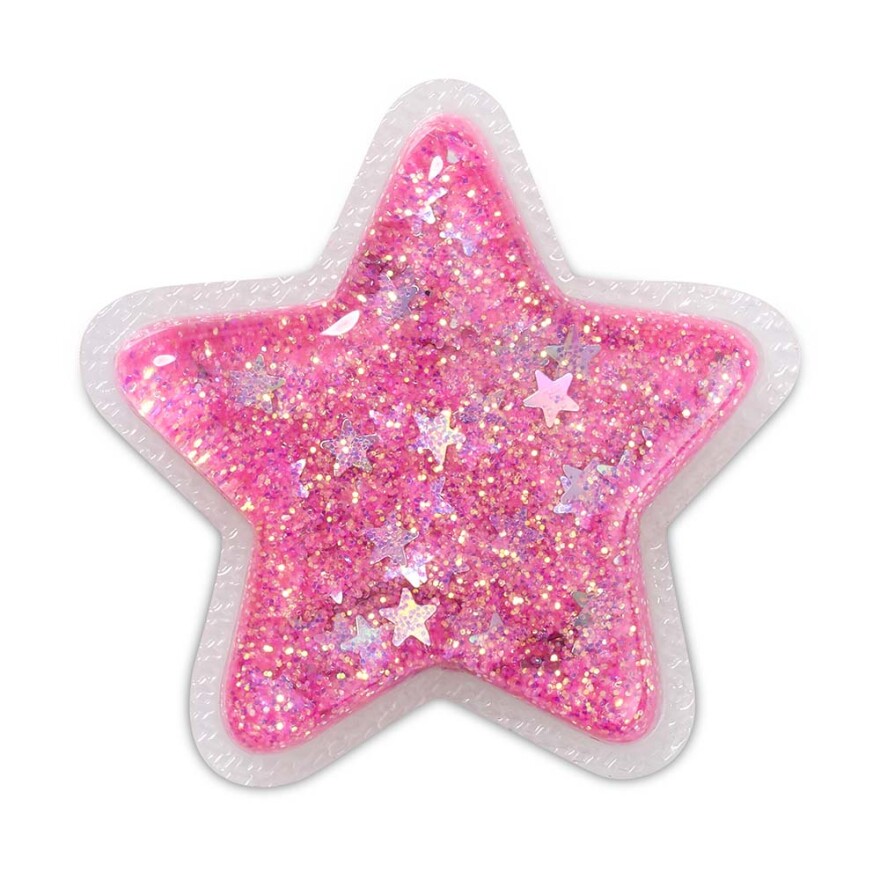 Jibbitz Squishy Glitter Star Multicolor
