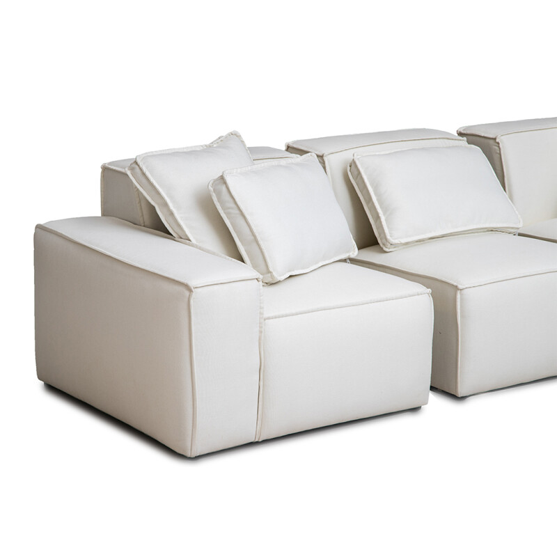 Sofá Arizona Ottoman 3 cuerpos - Beige