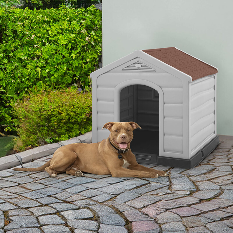 Casa para perro raza grande Rimax 92x90x89Cm Casa para perro raza grande Rimax 92x90x89Cm