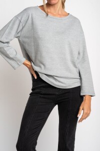 Sweater Gris Melange