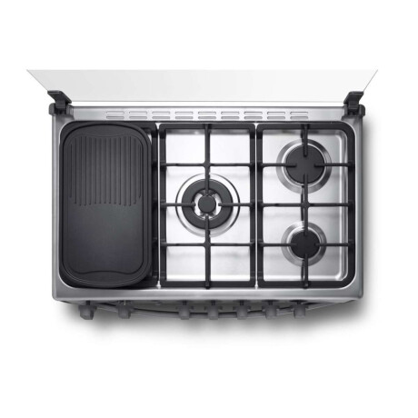 Cocina a Gas Indurama Alcalá 5 Hornallas con Grill a Gas y Triple Llama