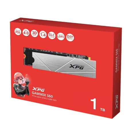 Ssd Nvme Adata Xpg S60 1TB 2280 m2 5000/3200 001