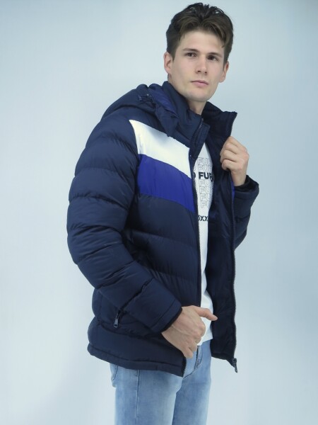 CAMPERA OXX S067 AZUL