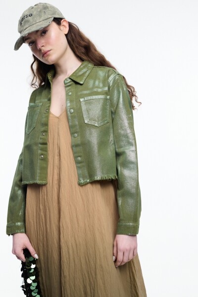 CAMPERA CORTA Army