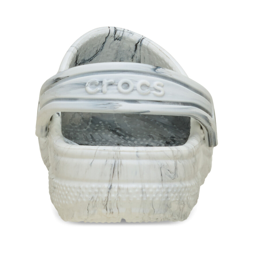 Crocs Classic Watercolor Marbled Clog T - Niños 1 a 5 años Grey Swirl