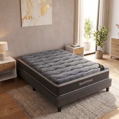 Sommier 2 Plazas HAMPTONS Hybrid Silver Sommier 2 Plazas HAMPTONS Hybrid Silver