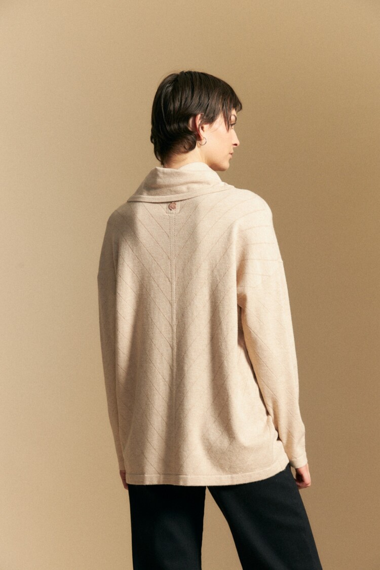 POLERA AREQUIPA Beige Melange
