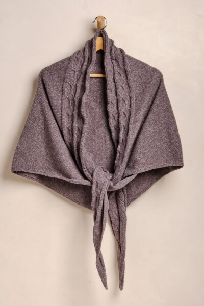 BUFANDA COASTLINE CABLE Gris