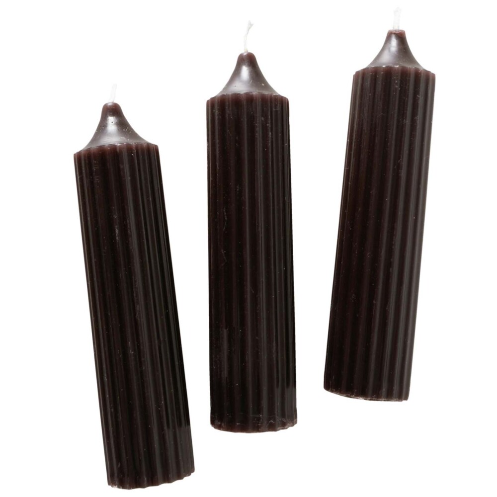 VELAS 2053022 PARAFINA NEGRO NEGRO
