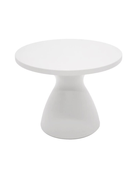 MESA DE CENTRO FLUT 65X65X65CM BLANCO MESA DE CENTRO FLUT 65X65X65CM BLANCO