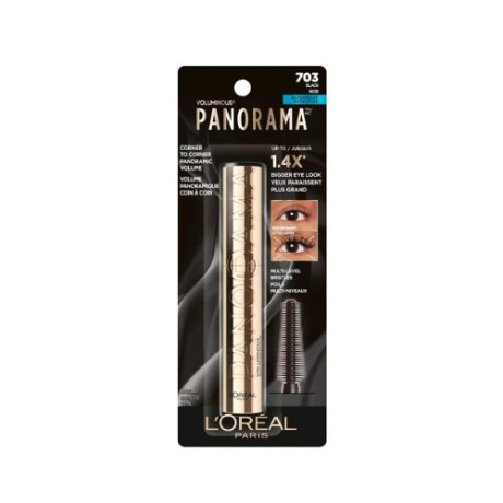LOREAL PARIS MASCARA DE PESTAÑAS PANORAMA A PRUEBA DE AGUA Nº703 BLACK LOREAL PARIS MASCARA DE PESTAÑAS PANORAMA A PRUEBA DE AGUA Nº703 BLACK