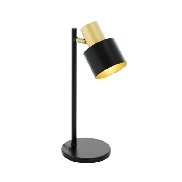 Portátil de mesa negro/cobre 1XE27 A:40 CM FIUMARA EG2207