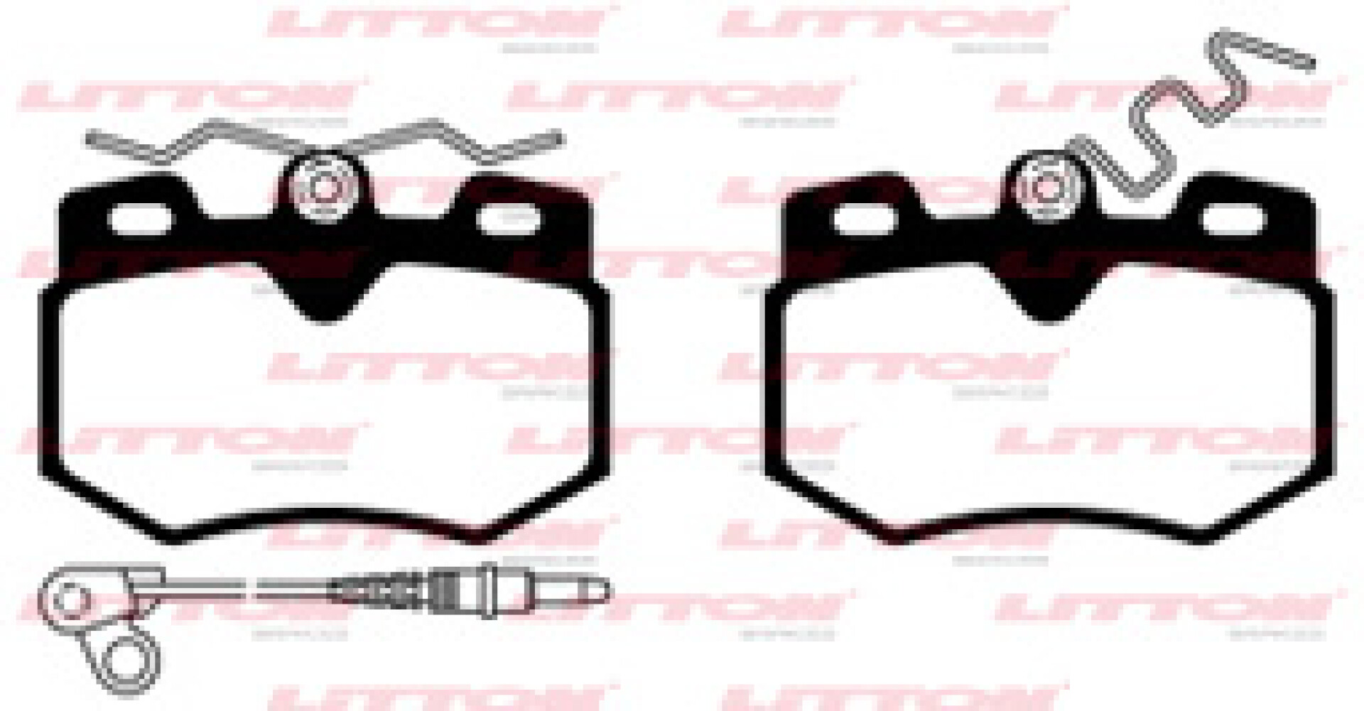 PASTILLAS DE FRENO CITROEN - PEUGEOT CITROEN C15 DIESEL LITTON 