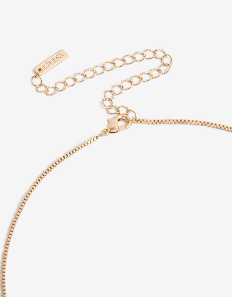 Collares Largos Metal Collar Largo Metal - Dorado